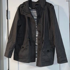 Gap Factory Gray Utility Jacket